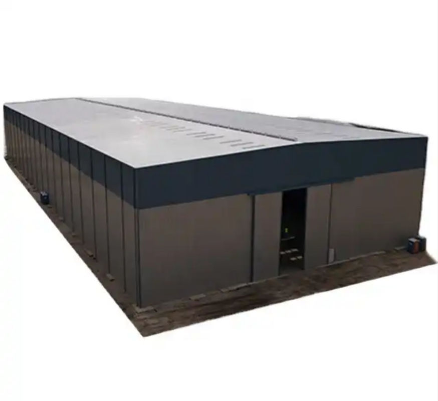 Tùy chỉnh Estructura De Acero phòng trước được chế tạo trước tòa nhà cấu trúc thép Q355B xưởng kho ở Trung Quốc