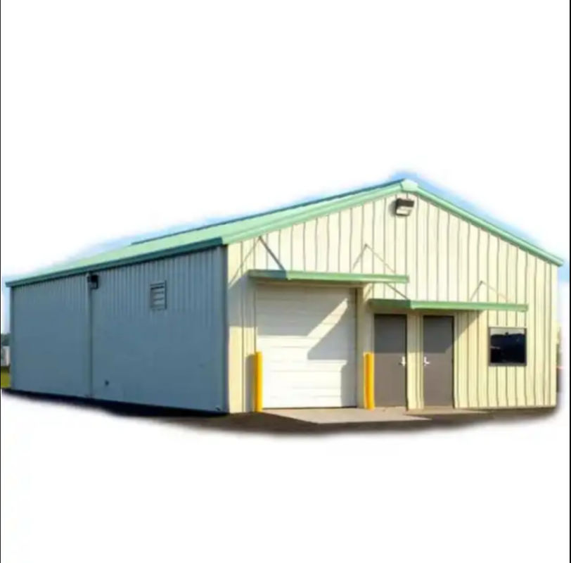 Q235 Xây dựng thép cấu trúc Xưởng xưởng garage Xây dựng kim loại sẵn chống tuyết