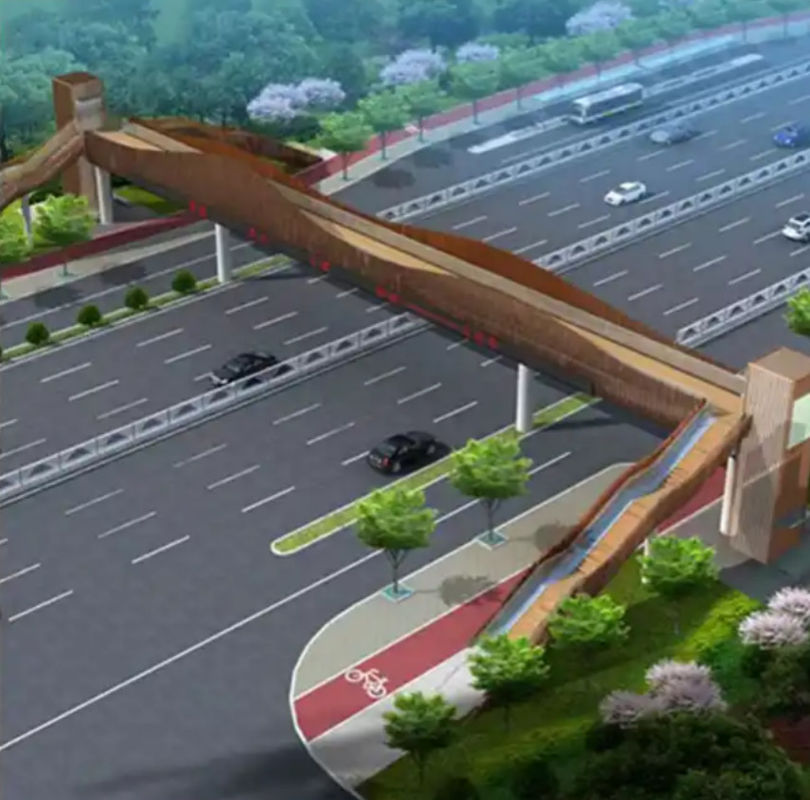 200 loại cầu thép mô-đun cầu thép tạm thời Bailey cầu chống động đất
