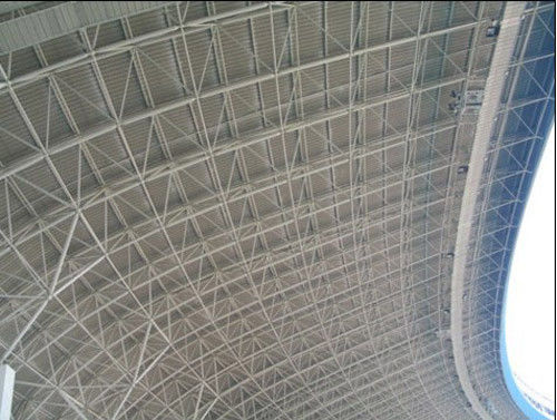 Lớn Span Antirust Prefab kim loại phòng tập thể dục Tòa nhà Thép đa tầng cho trường học
