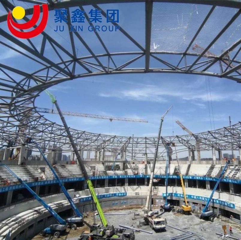 Khung mái bán nóng LF BJMB Khung không gian vòm sân vận động phủ mái cho phòng thể thao