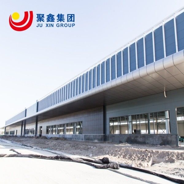 Tòa nhà kim loại cao cấp Hangar cấu trúc tiền chế với sàn thép Mezzanine Tòa nhà cấu trúc thép