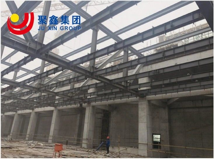 Phòng kho thép chế tạo chất lượng cao Xưởng làm việc Clear Span Customize Prefab Steel Structure Building