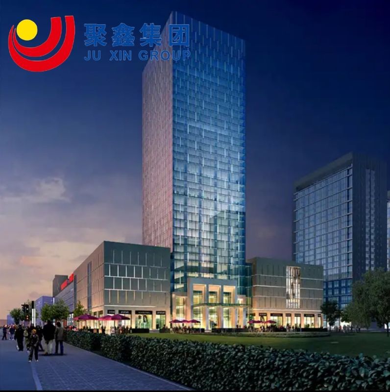 Cấu trúc thép siêu cao Văn phòng kinh doanh Xây dựng Tài chính thương mại Cấu trúc thép Cbd Building