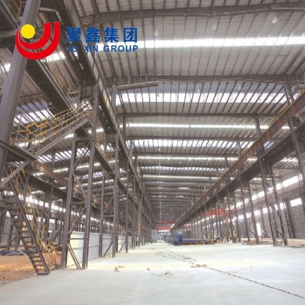 Nhà máy Kim loại Không gian khung Thép cấu trúc Tòa nhà Prefab Kho hàng Thương mại Prefabricated Steel cấu trúc