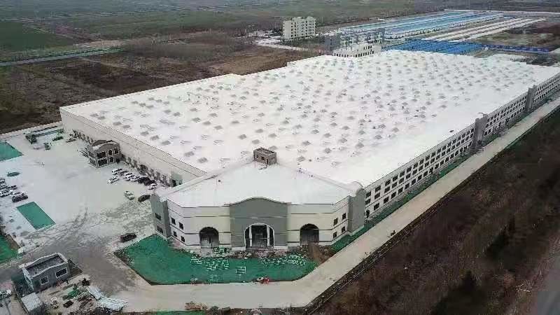 Xưởng xây dựng khung thép có độ bền cao chống động đất cho nhà máy sản xuất các loại sản phẩm