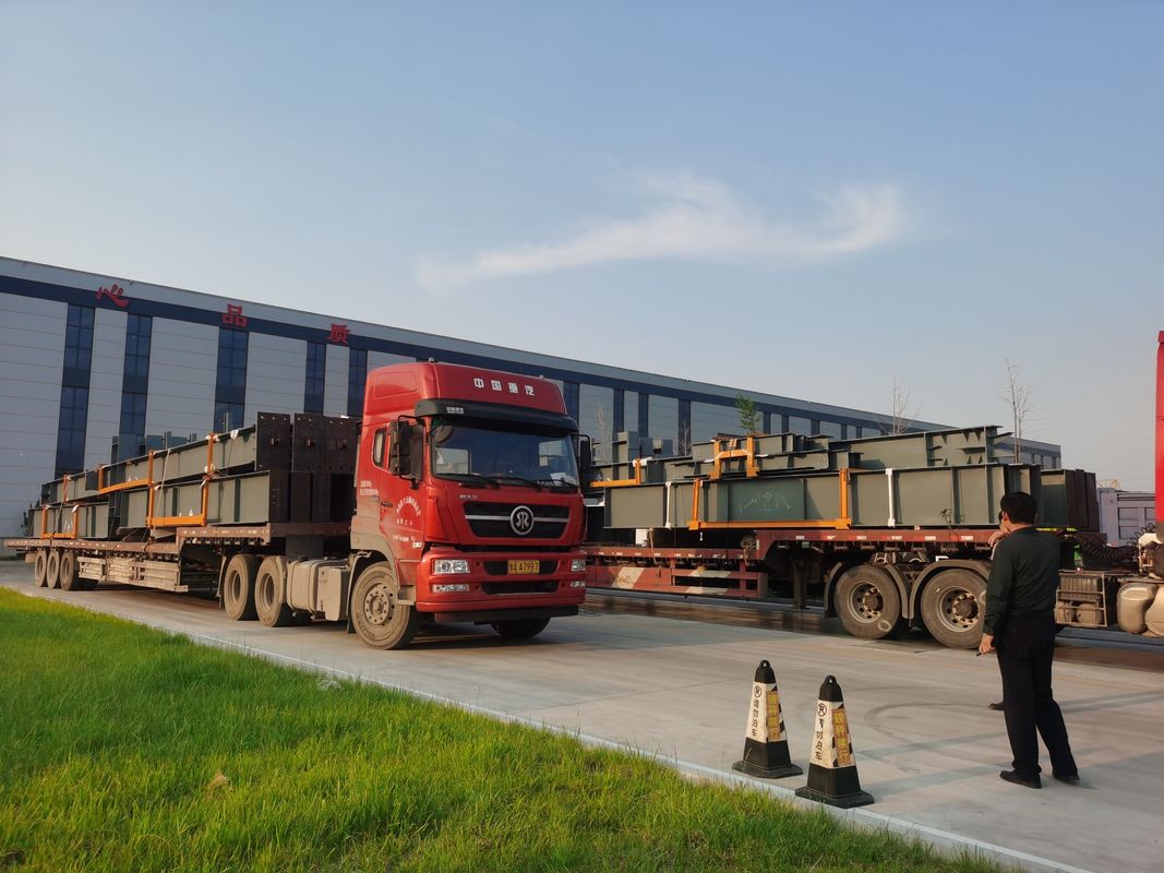 36 Meter Large Clear Span 46 Eave Height Rockwool Composition Wall Panel Steel Structure Workshop To USA Mỹ