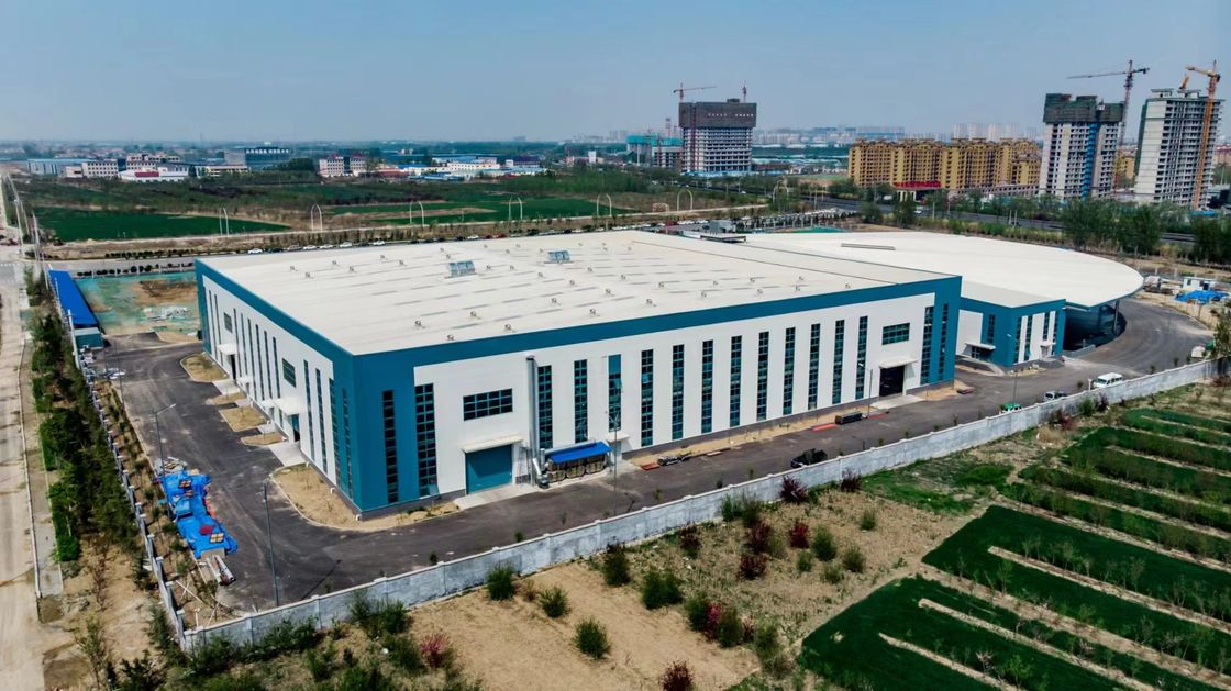 OEM Dược phẩm Logistics Tòa nhà kim loại chế tạo sẵn Phần H Khung cổng xây dựng cấu trúc thép