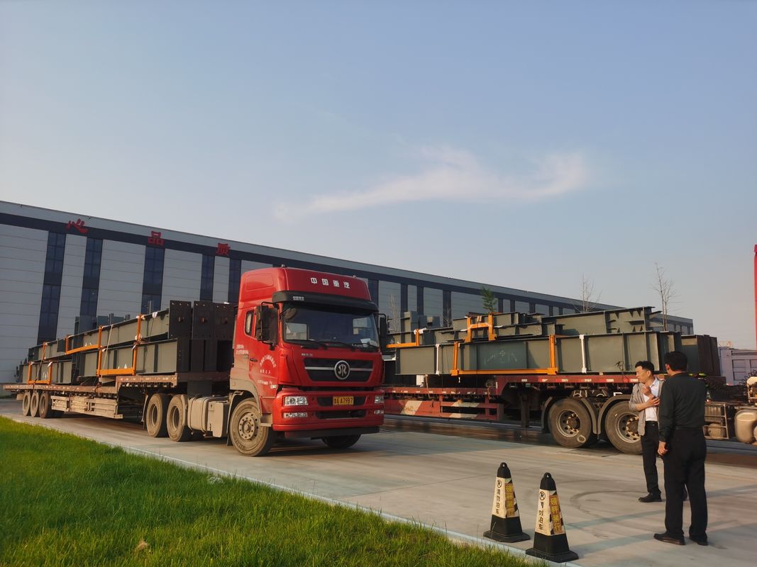 OEM Dược phẩm Logistics Tòa nhà kim loại chế tạo sẵn Phần H Khung cổng xây dựng cấu trúc thép
