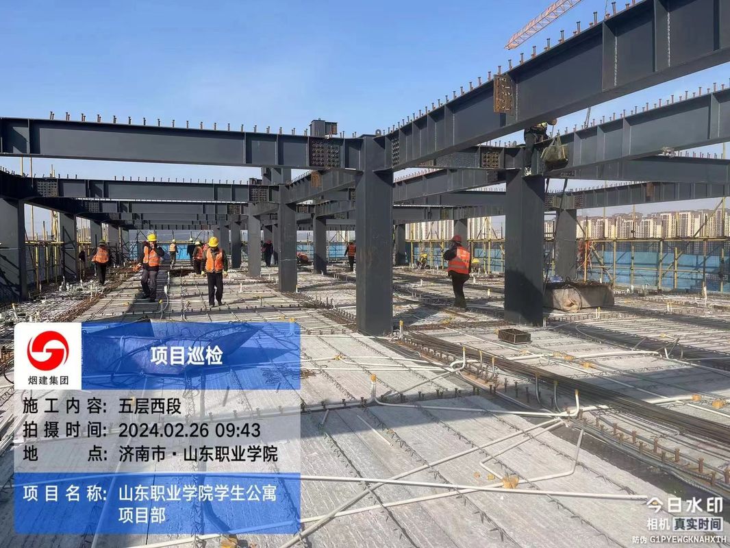 Tòa nhà Bệnh viện kim loại Prefab nhiều tầng Tòa nhà văn phòng thương mại Cấu trúc thép Tòa nhà trường học Prefab