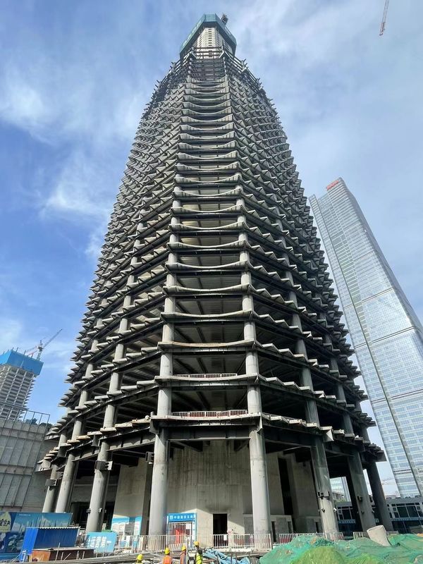 260M Độ cao khung thép lõi tòa nhà cao tầng lắp đặt nhanh Prefab Prefabricated High Rise Steel Structure Giá