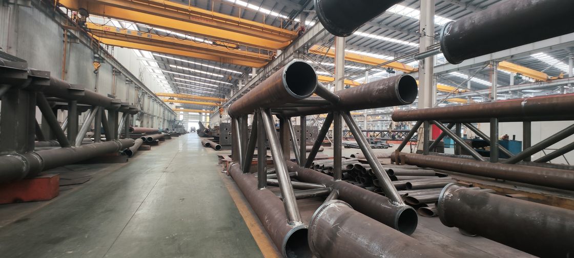 Nhà máy điện tử quy mô lớn Xưởng sản xuất công nghiệp Cấu trúc thép Thiết kế tùy chỉnh